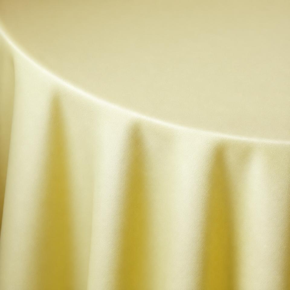Pastel Yellow Polyester