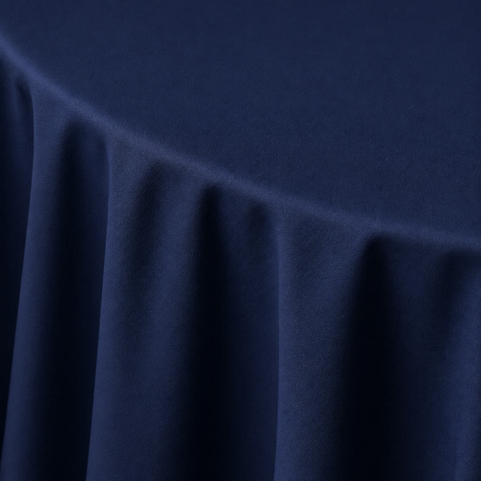 Navy Blue Polyester