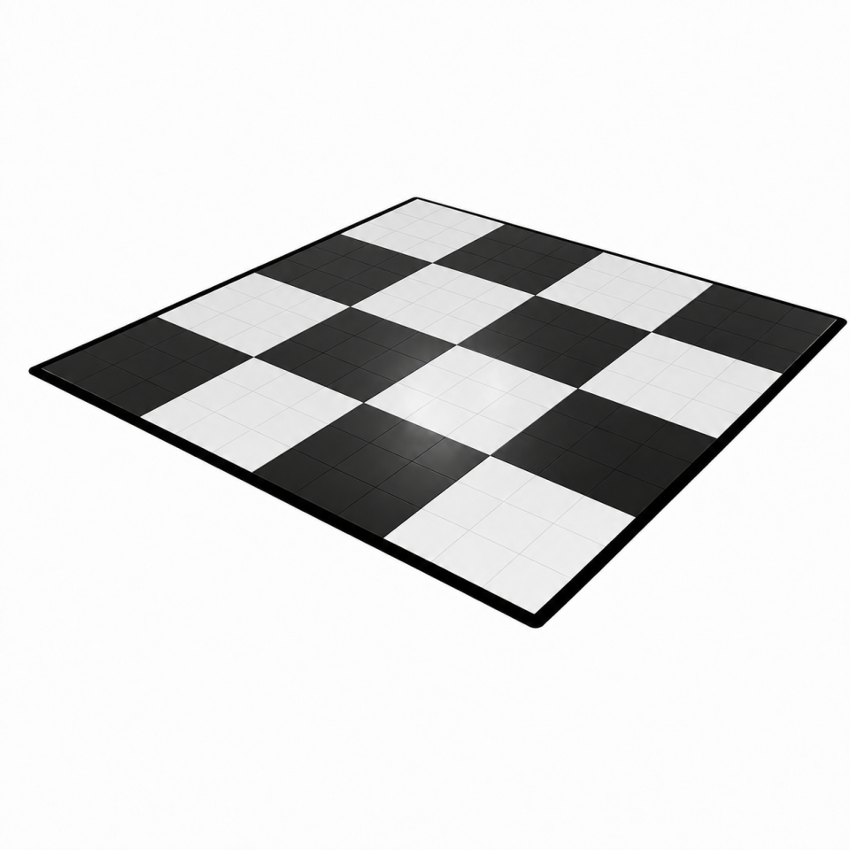 Laminate Checkered Dance Floor