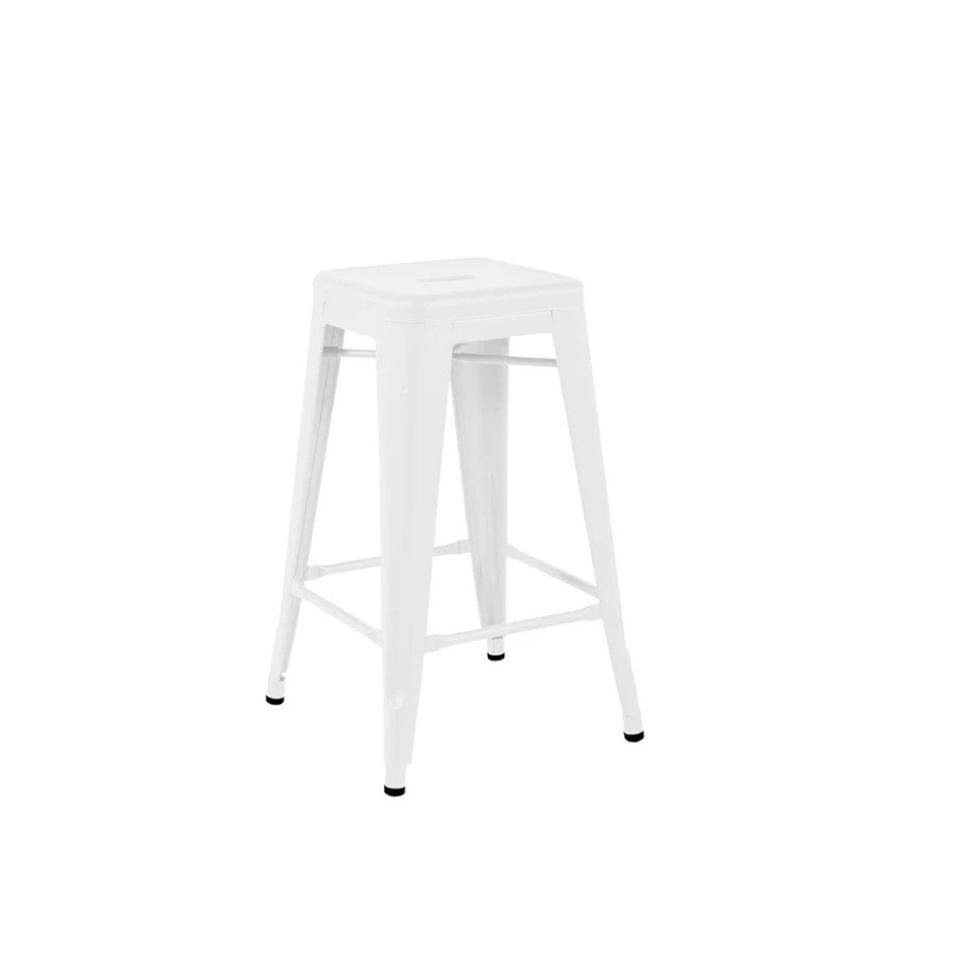 Tolix Metal Backless Bar Stool