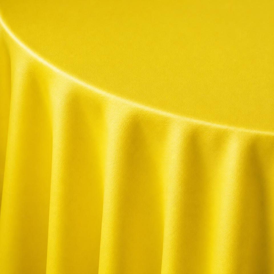 Bright Yellow Polyester