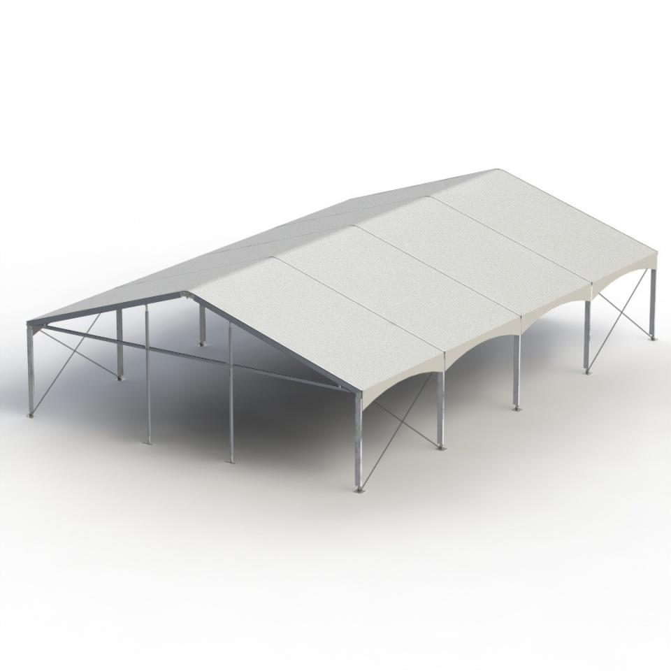 Solar Series Clearspan Tent — White Top