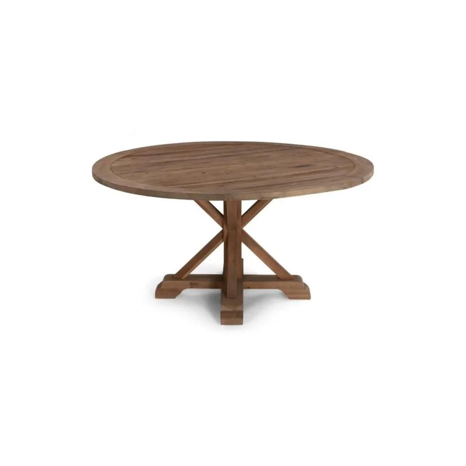 Reclaimed Wood Round Table