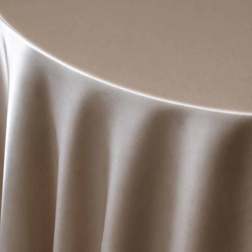 Champagne Crepe Back Satin