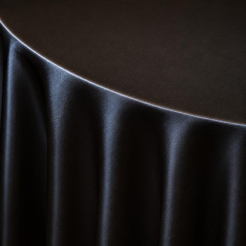 Platinum Moon Crepe Back Satin
