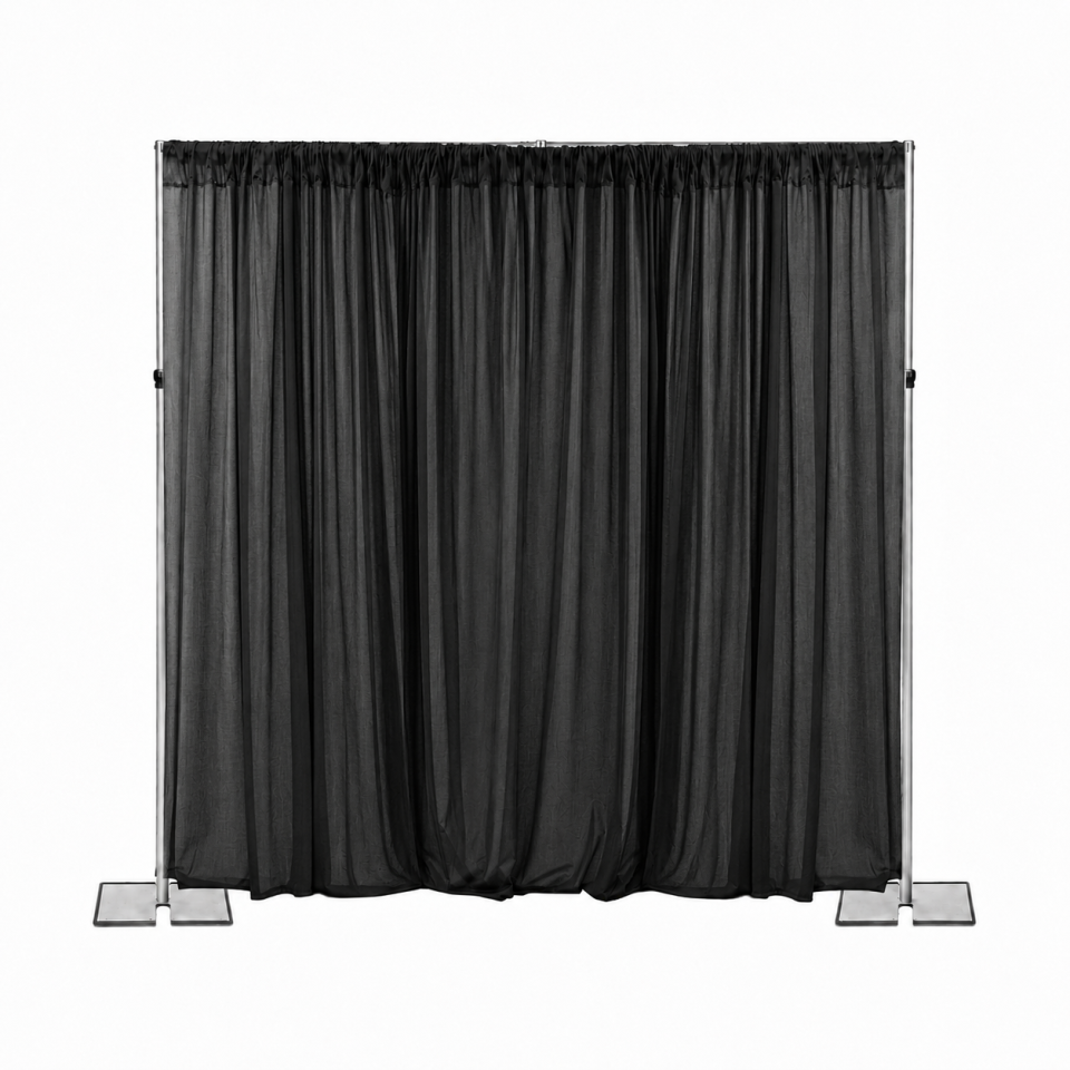 Pipe & Drape Plain Voile
